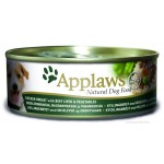 Applaws консервы для собак с курицей, говядиной, печенью и овощами, Dog Chicken, Beef, Liver & Veg, 156г